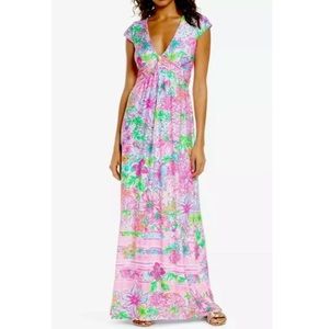 LILLY PULITZER Breanna Maxi Dress Size S